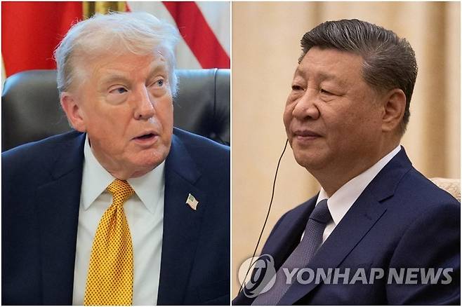 트럼프 미국 대통령(왼쪽)과 시진핑 중국 국가주석 [로이터·EPA=연합뉴스 자료사진. 재판매 및 DB 금지]