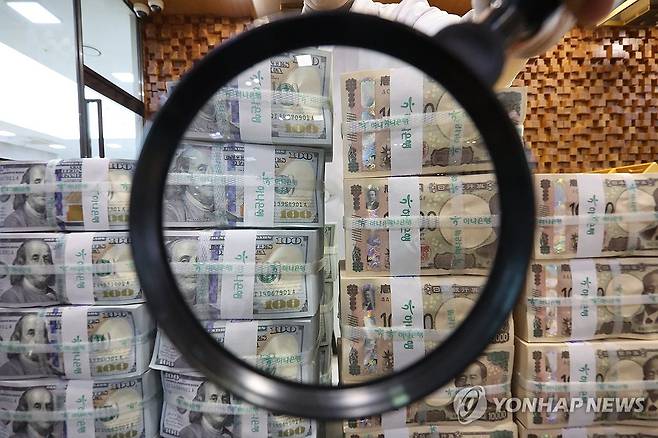 달러와 엔화 [연합뉴스 자료사진. 재판매 및 DB금지]