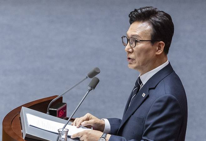 김민석 더불어민주당 대표. [연합]