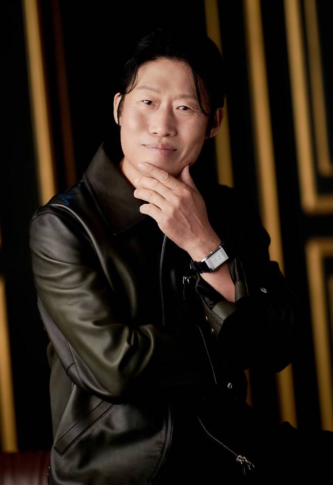 영화 '암살자(들)'의 주연배우 유해진이 11일 진행된 라운드 인터뷰를 위해 포즈를 취하고 있다. /사진제공=하이브미디어코프 2026.09.11 /사진=이동훈 photoguy@