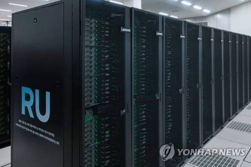 기상청 국가기상슈퍼컴퓨터 5호기. [촬영 이재영]