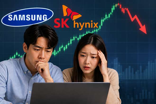 삼성전자와 SK하이닉스 관련 이미지. [챗GPT로 제작]