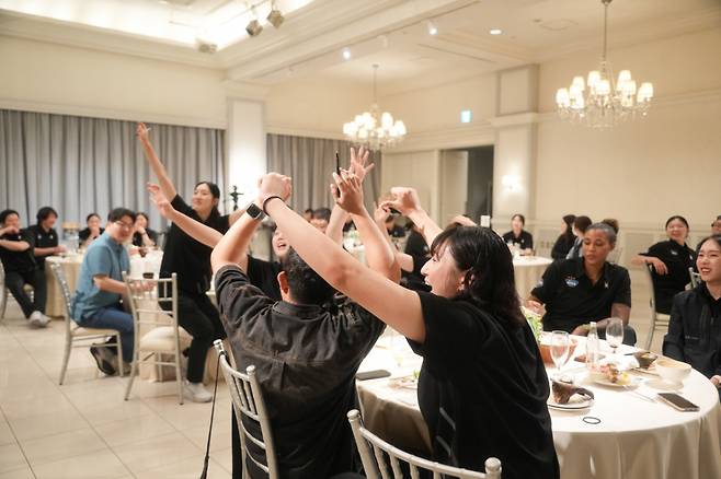 GS칼텍스는 지난 12일부터 14일까지 2박 3일간 일본 미토 및 히타치나카시 일대에서 '해외 전지훈련 팬 투어'를 진행했다고 밝혔다. /사진=GS칼텍스 제공