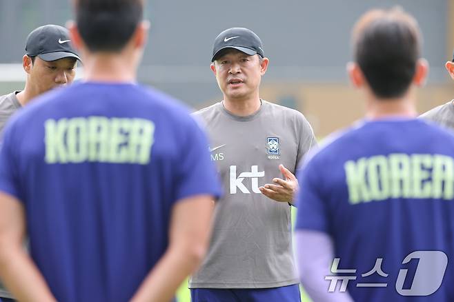 2026 아이치·나고야 아시안게임에 나선 이민성 23세 이하 축구대표팀 감독. 2026.9.1 ⓒ 뉴스1 김도우 기자