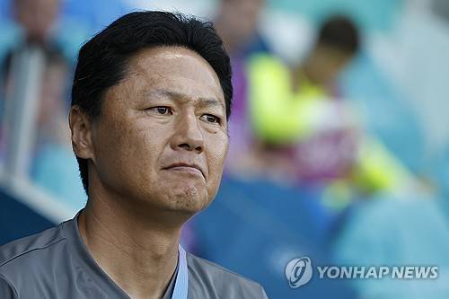 오이와 고 일본 21세 이하 남자 축구대표팀 감독. [AP=연합뉴스 자료사진. 재판매 및 DB 금지]
