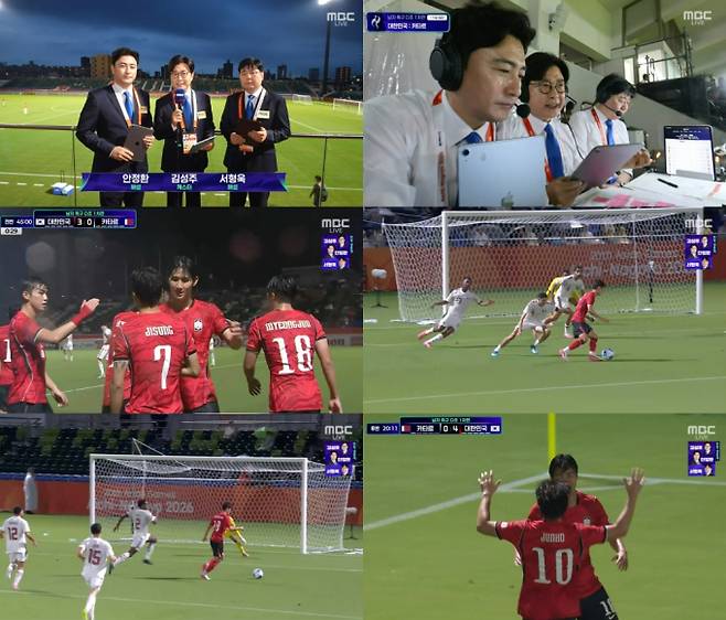 ‘아시안게임’ MBC 축구중계 시청률 1위