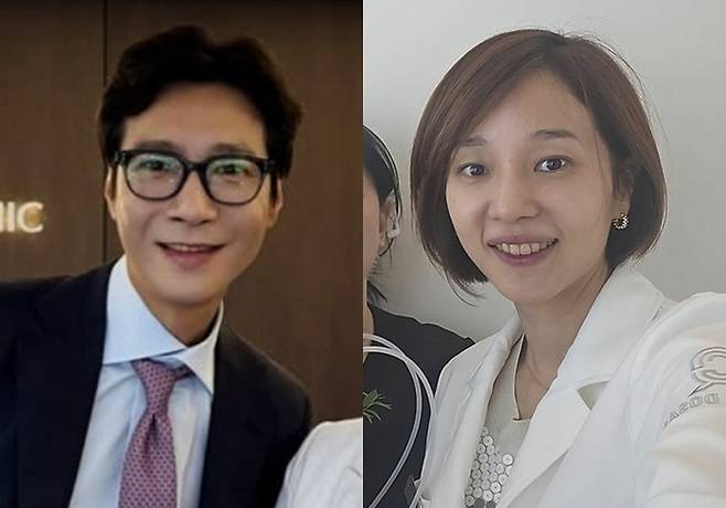 고지용, 허양임. 사진| SNS