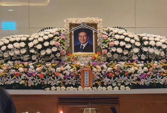 정호용 전 국방장관의 빈소 사진 ⓒ연합뉴스
