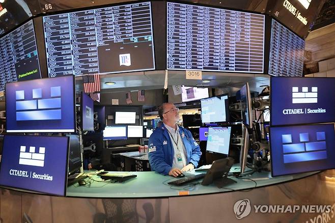 뉴욕증권거래소(NYSE) [AFP=연합뉴스. 재판매 및 DB 금지]