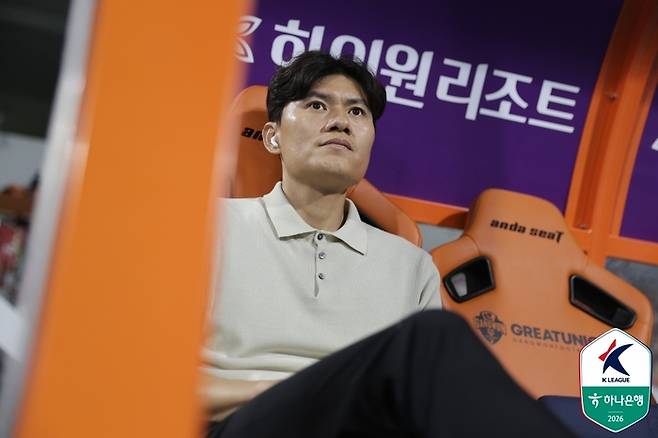 강원 정경호 감독. 사진 | 한국프로축구연맹
