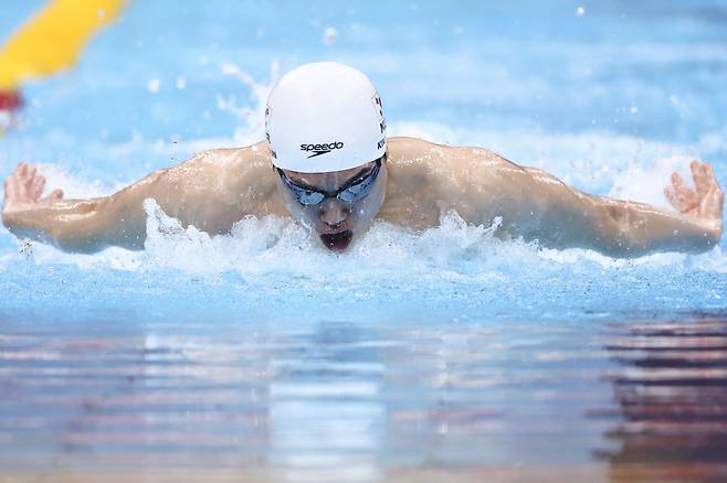 <YONHAP PHOTO-4819> 역영하는 한국 김민석(도쿄=연합뉴스) 윤동진 기자 = 20일 도쿄 아쿠아틱스 센터에서 열린 2026 아이치·나고야 아시안게임 수영 남자 200m 개인 혼영 예선. 한국 김민석이 역영하고 있다. 2026.9.20mon@yna.co.kr/2026-09-20 12:29:01/<저작권자 ⓒ 1980~2026 ㈜연합뉴스. 무단 전재 재배포 금지, AI 학습 및 활용 금지>