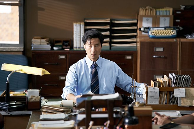 영화 ‘암살자(들)’ 박해일. 사진| 하이브미디어코프