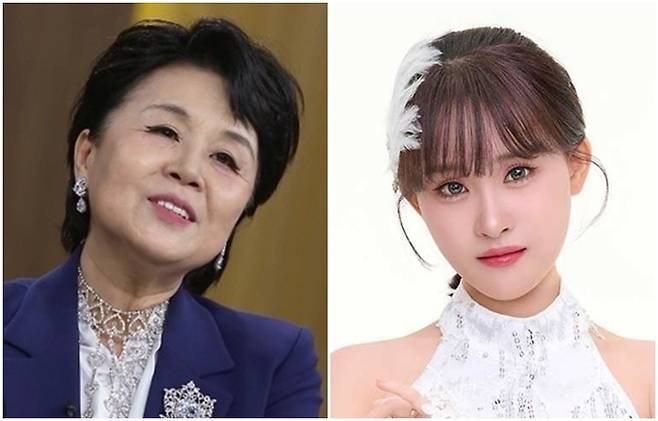 심수봉, 김다현. 사진 ㅣMBN, (주)현컴퍼니