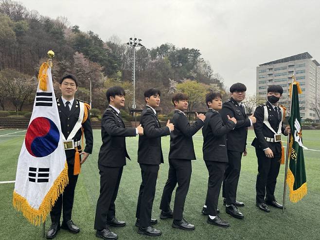 대덕대 국방군사학과 학생들 (사진=대덕대 제공)