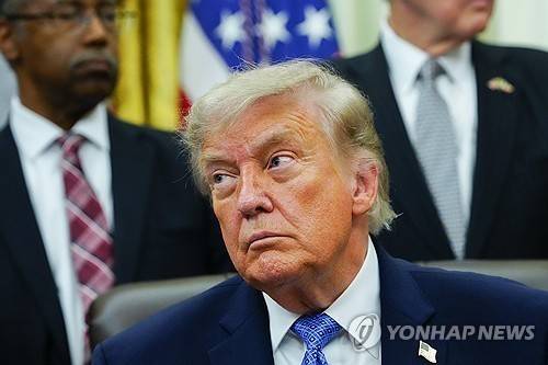 도널드 트럼프 미국 대통령 [EPA=연합뉴스 자료사진. 재판매 및 DB 금지]