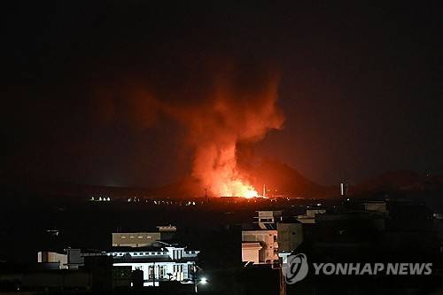 파키스탄 공습 받은 아프가니스탄 칸다하르주 [AFP=연합뉴스. 재판매 및 DB 금지]