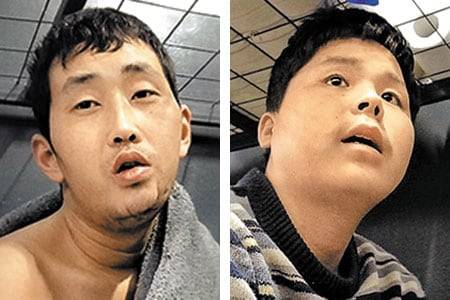 우크라이나군에 생포된 러시아 파병 북한군 포로 리모(왼쪽)씨와 백모씨. 최근 한국으로 온 사실이 볼로디미르 젤렌스키 우크라이나 대통령의 유엔총회 연설로 드러났다./조선일보 DB