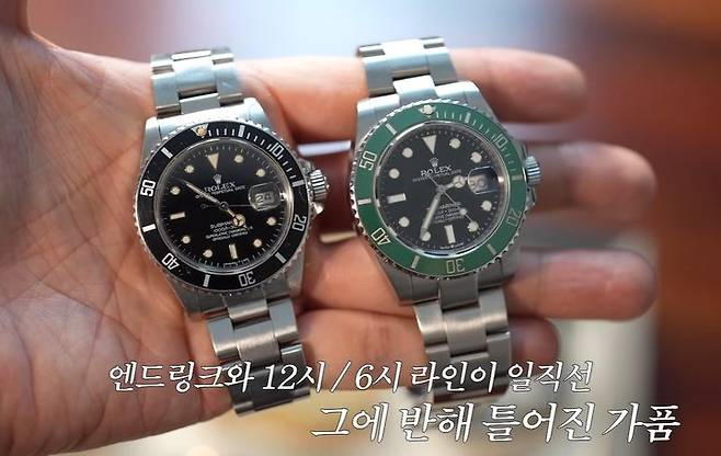 [서울=뉴시스]황준현 워치터미널 대표는 "시계를 가품으로 만들 수 있는 시대에 살고 있다. 종이 보증서 하나 찍어내는 건 일도 아니다"라며 보증서를 믿어서는 안 된다고 강조했다.   사진 유튜브 채널 '테이스터 션'   *재판매 및 DB 금지