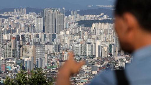 서울 아파트 단지 전경. 뉴시스.