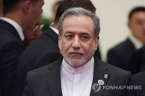 아바스 아라그치 이란 외무부 장관 [AFP 연합뉴스 자료사진. 재판매 및 DB 금지]