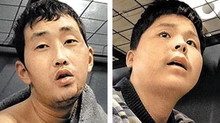 추석 연휴 기간에 우크라이나군에 붙잡힌 북한군 2명이 한국에 이미 들어왔다는 사실이 젤렌스키 우크라이나 대통령의 유엔 총회 연설을 통해 알려졌다. 이에 대해 이재명 대통령이 우크라이나에 감사 대신 "공개돼서 아쉽다"고 함으로써 양국간 논란이 일었다. 조선일보 정철환 특파원이 단독 인터뷰때 촬영한 러시아 파병 북한군 포로 리모(왼쪽)씨와 백모씨. photo /조선일보