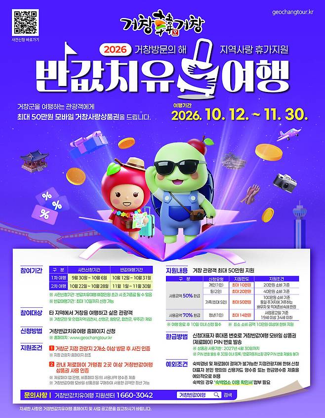 반값치유여행 포스터