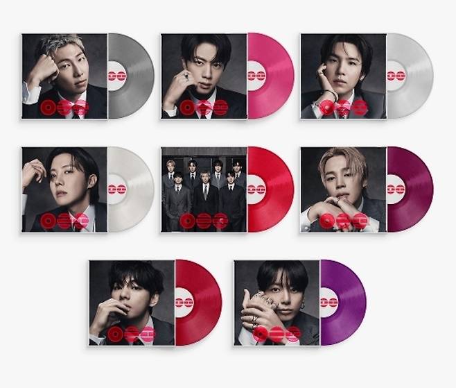 그룹 방탄소년단(BTS) 5집 '아리랑'(ARIRANG) LP 버전들 [빅히트뮤직 제공. 재판매 및 DB 금지]