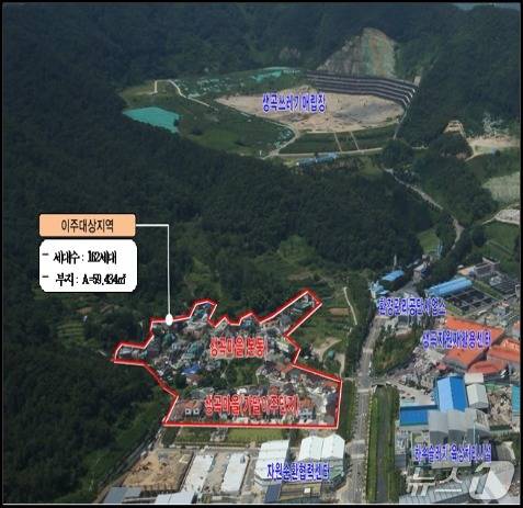 생곡 광역폐기물처리시설(소각장) 건립 예정지.(부산시 제공. 재판매 및 DB 금지)