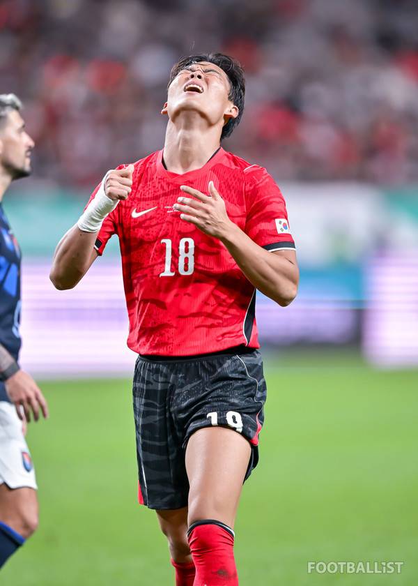 오현규(남자 축구대표팀). 서형권 기자