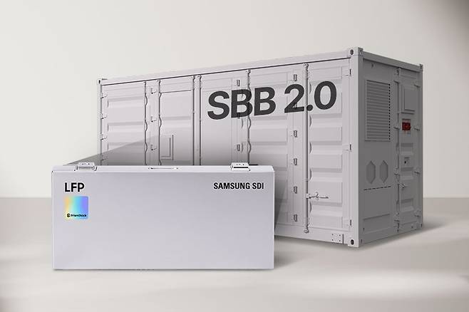 삼성SDI LFP 탑재 ESS 설루션 'SBB 2.0' [삼성SDI 제공. 재판매 및 DB 금지]