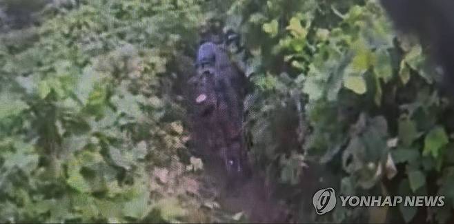 군·유엔사, DMZ에 인력 투입해 현장조사 준비…기동로 확보 (서울=연합뉴스) 군과 유엔군사령부가 서부전선에서 발생한 지뢰 추정 폭발 사고 현장조사를 위해 26일 비무장지대(DMZ) 내에서 기동로 확보 및 작전환경 조사 활동을 하는 모습. 2026.9.26 [합참 제공 영상 캡처. 재판매 및 DB 금지] photo@yna.co.kr