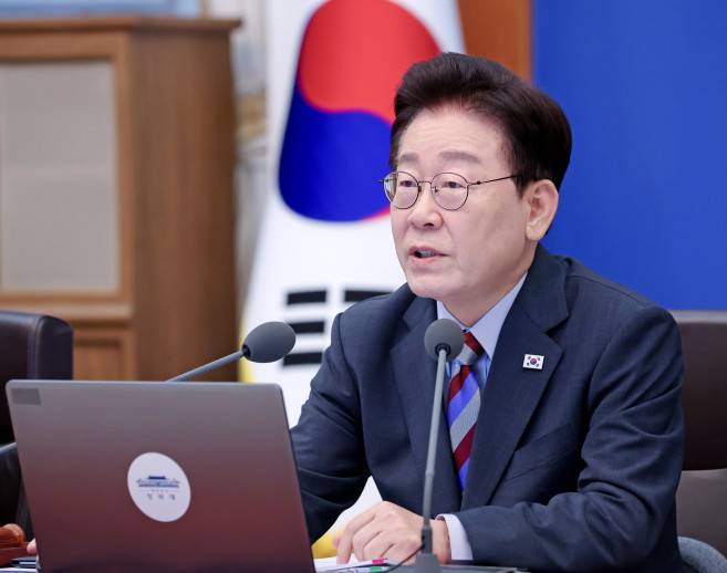 이재명 대통령이 29일 청와대에서 열린 국무회의에서 발언하고 있다. 2026.9.29(연합뉴스)