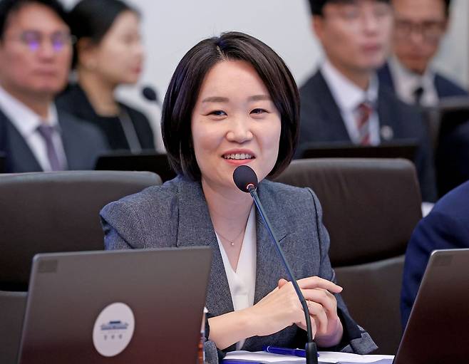 이소영 중기부 장관이 29일 청와대에서 열린 이재명 대통령 주재 국무회의에서 발언하고 있다. 연합뉴스