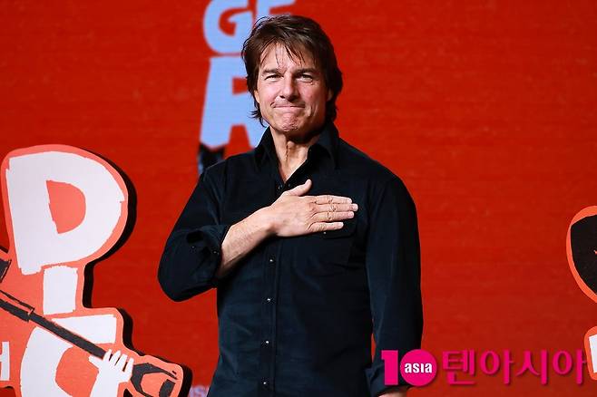 1일 오후 서울시 영등포구 여의도 콘래드호텔 서울에서 영화 '디거(연출 알레한드로 G. 이냐리투)'의 내한 기자간담회가 열린 가운데 현장에는 배우 톰 크루즈가 참석했다. / 사진=이승현 기자