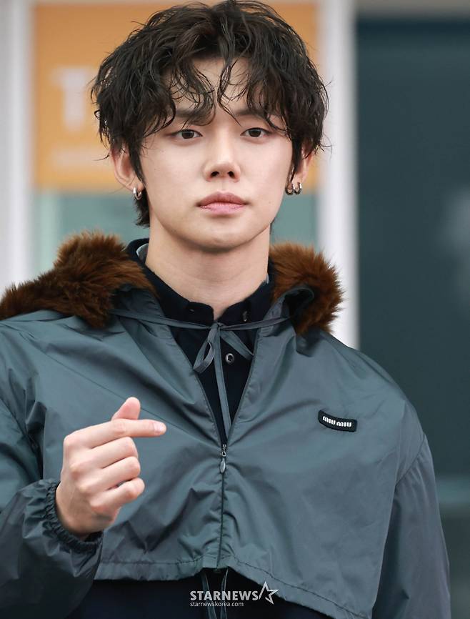 TXT 연준 '하트도 느낌있게!'[★포토]