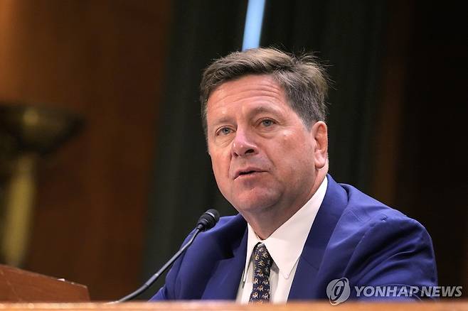 제이 클레이턴 DNI 국장 [AP=연합뉴스. 재판매 및 DB 금지]