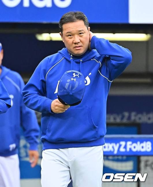 [OSEN=대구, 이석우 기자] 삼성 라이온즈 박진만 감독 095 2026.10.03 / foto0307@osen.co.kr