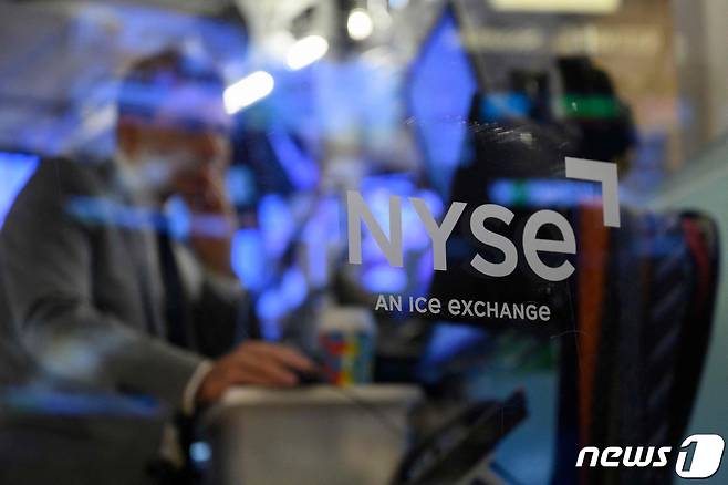 미국 뉴욕 월가의 뉴욕증권거래소(NYSE) 2022.08.05 ⓒ AFP=뉴스1