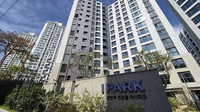 강변역 센트럴 아이파크 전경. 파이낸셜뉴스DB