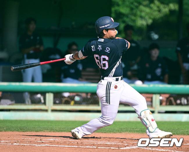 두산 베어스 김주오. /OSEN DB