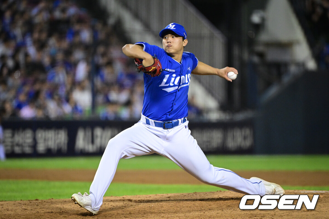 삼성 배찬승./OSEN DB