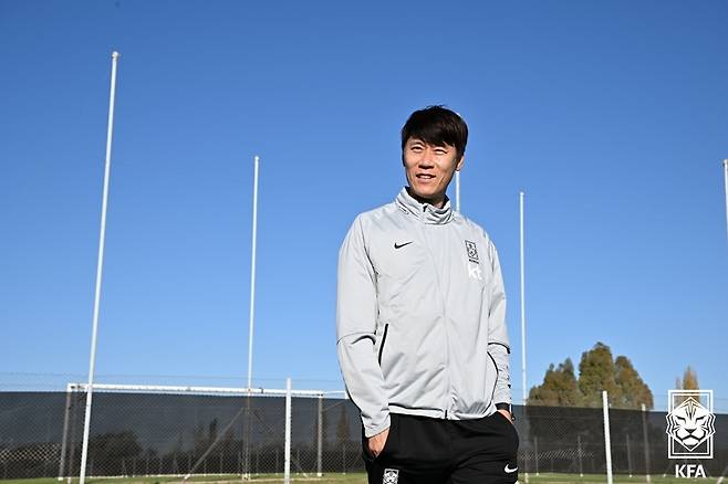 김은중 한국 U-21 축구대표팀 감독.   대한축구협회 제공
