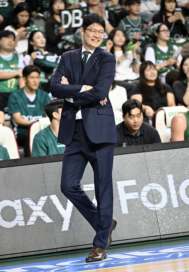 이규섭 원주 DB 감독. /사진=KBL 제공