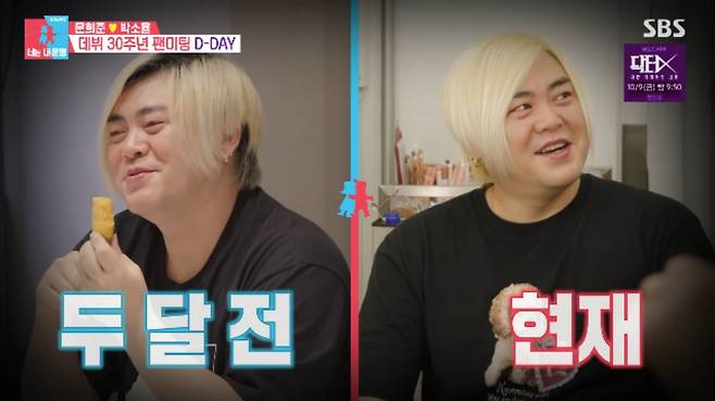 SBS 예능 프로그램 '동상이몽2 - 너는 내 운명' 방송화면 캡처