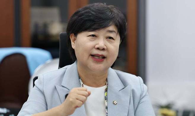 더불어민주당 소속 서영교 국회 법제사법위원장. 허정호 선임기자
