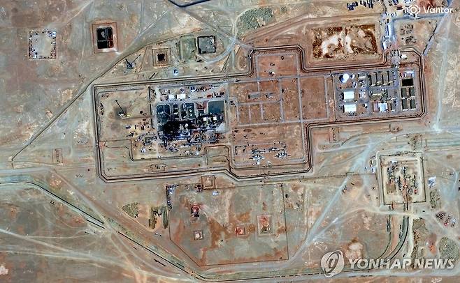 사우디 동서송유관 복구현장 [로이터=연합뉴스 자료사진. 재판매 및 DB 금지]