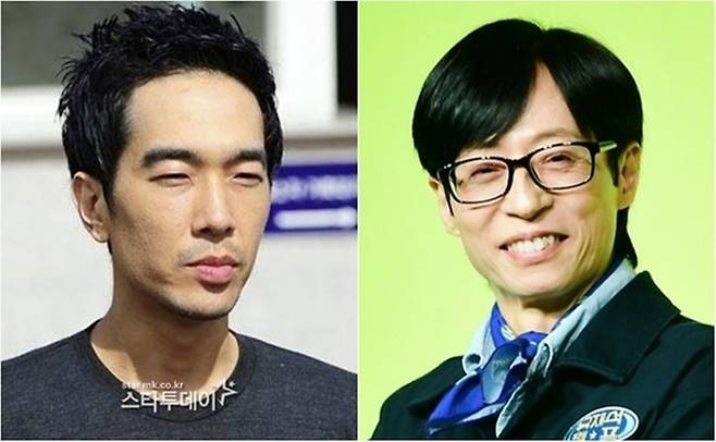 고영욱, 유재석. 사진ㅣ스타투데이DB