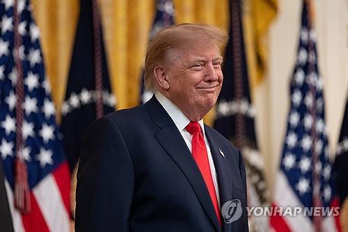 도널드 트럼프 미국 대통령[연합뉴스 사진 제공]