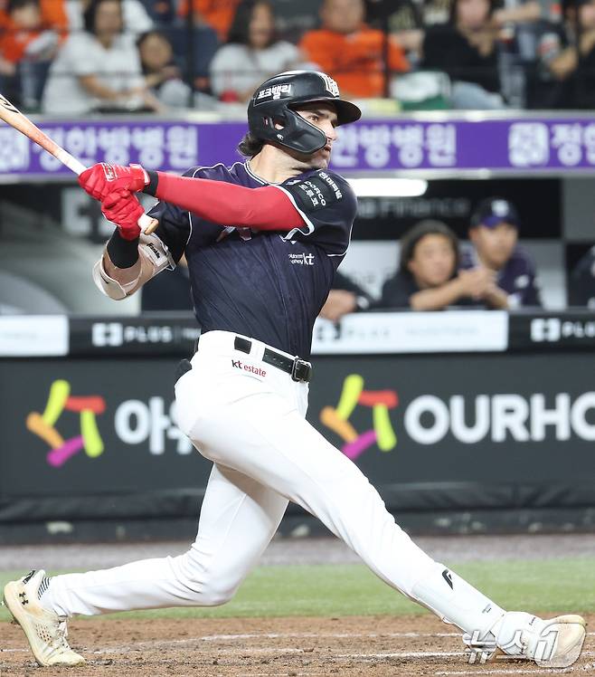KT 위즈 외국인 타자 샘 힐리어드. 2026.9.16 ⓒ 뉴스1 김기남 기자