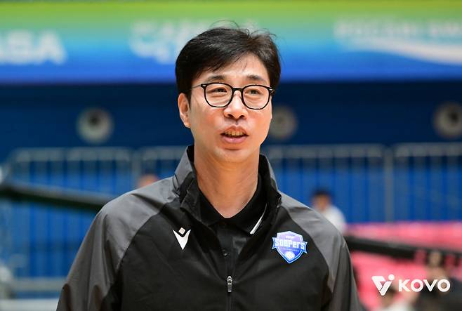 김세진 SOOP 감독. /사진=한국배구연맹 제공